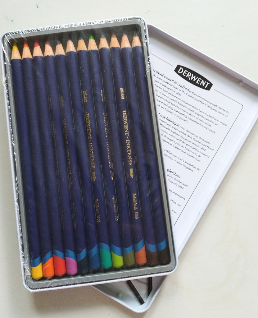 derwent inktense watercolor pencils