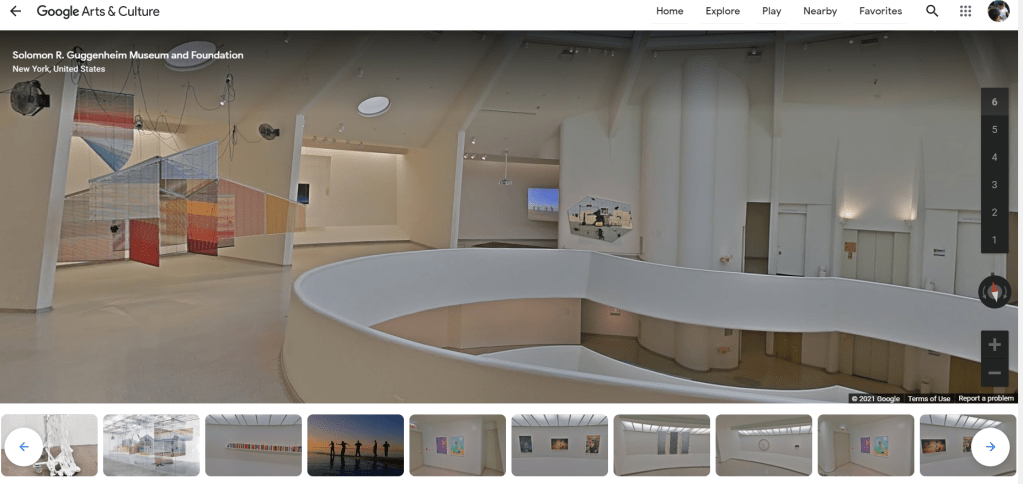 Guggenheim museum virtual tour