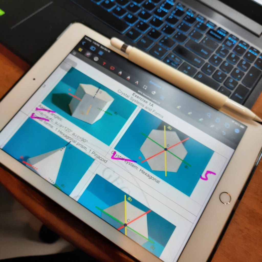 iPad and Apple pencil