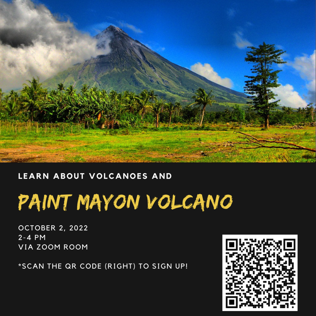free homeschooling art and science class about volcanoes