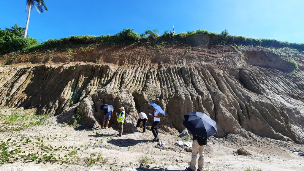 ignimbrite deposit Sorsogon