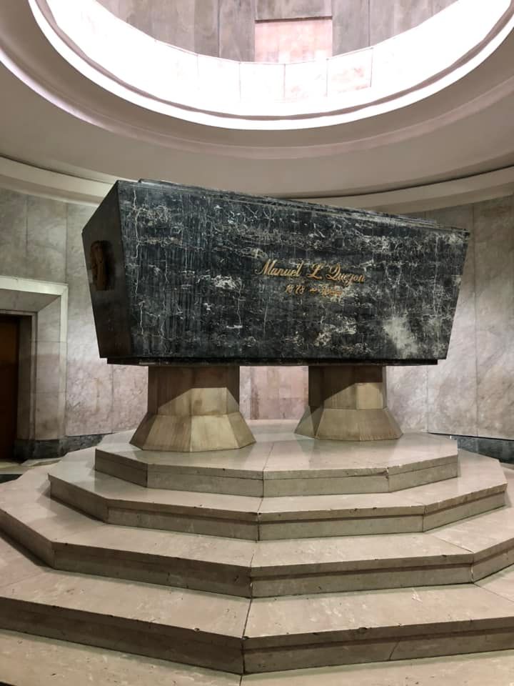 President Manuel L. Quezon's tomb