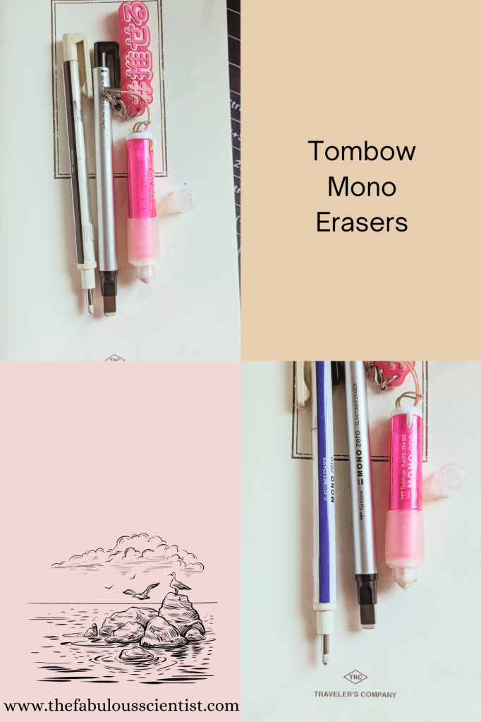 Tombow MONO Zero erasers