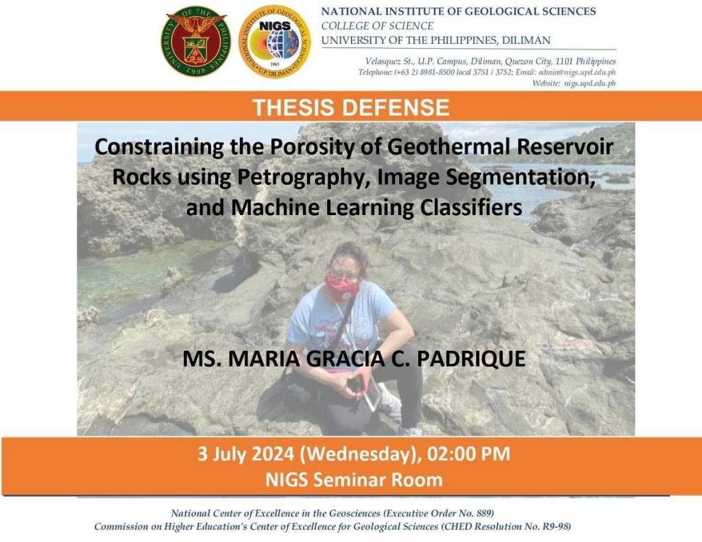 thesis defense announcement of the fabulous scientist