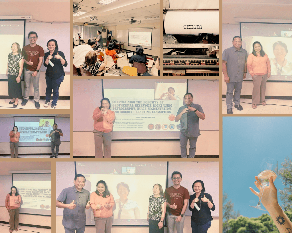 photo collage thesis defense of the fabulous scientist