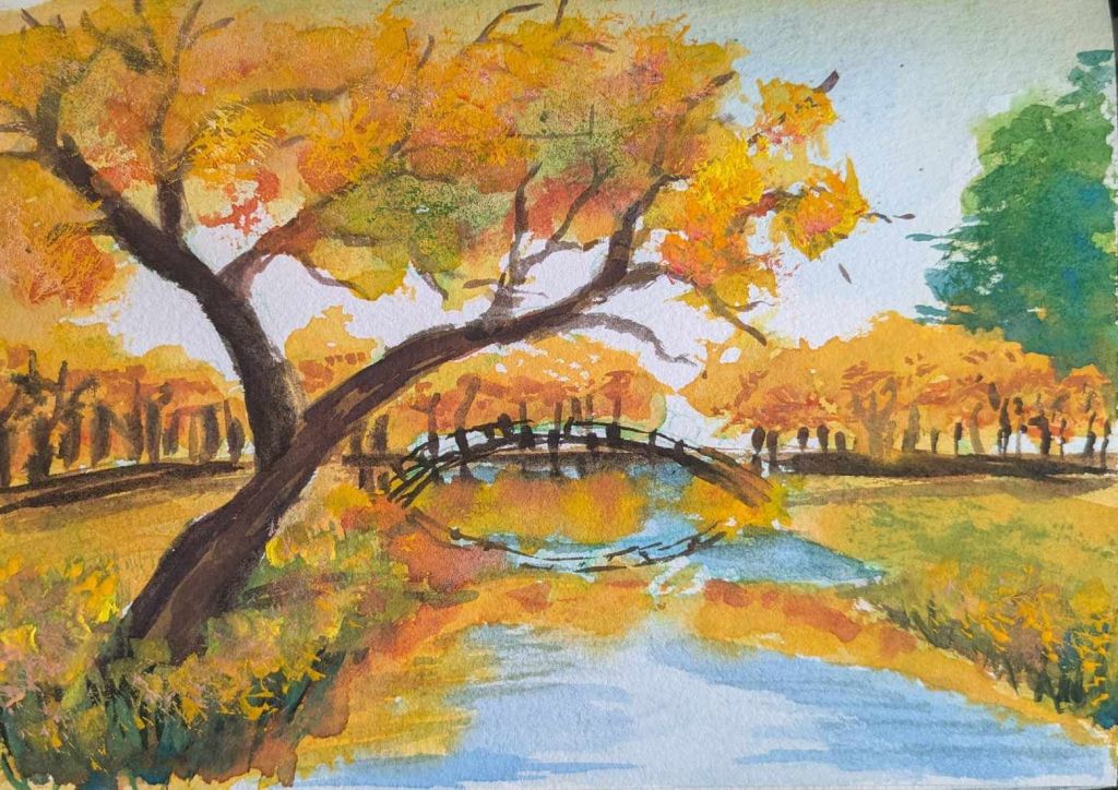 Autumn in China by Grass Padrique