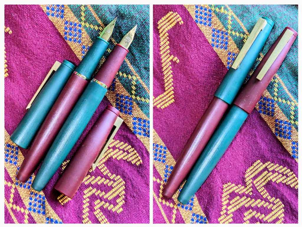 UP Maroons theme Jinhao 80 fountain pens