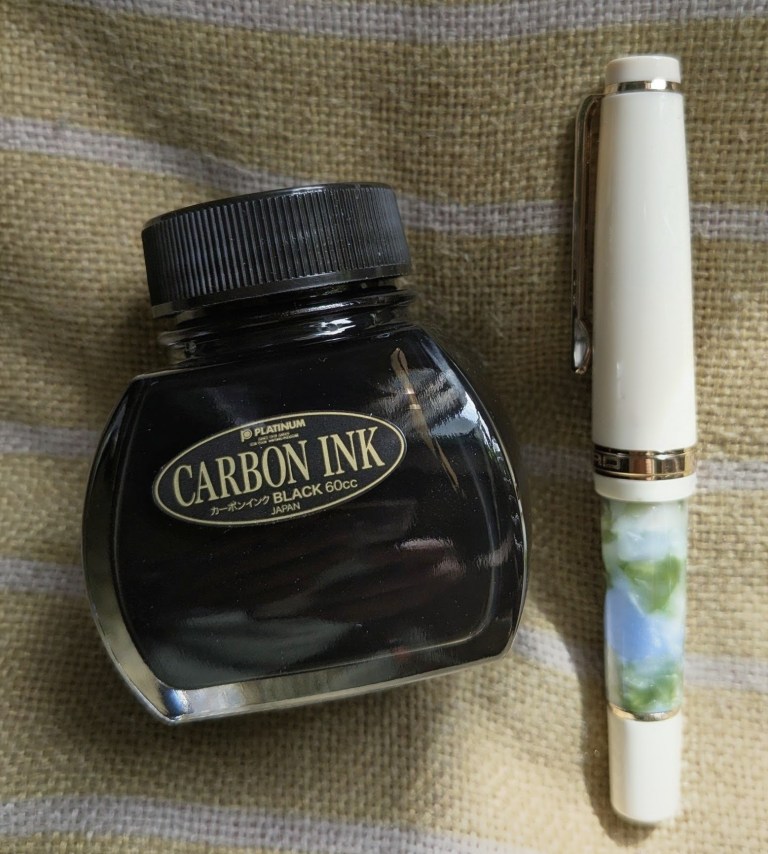 Ink Review: Platinum Carbon Black — The Waterproof Ink I Wish I Tried ...