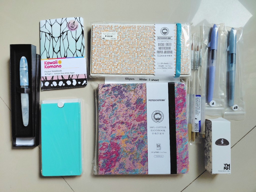 my modest Manila Pen Show 2026 loot