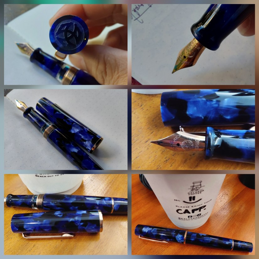 Collage of TWSBI Kai fountain pen